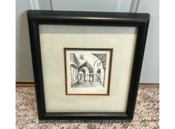 3 Framed Prints . One Signed Unknown Artist 111275