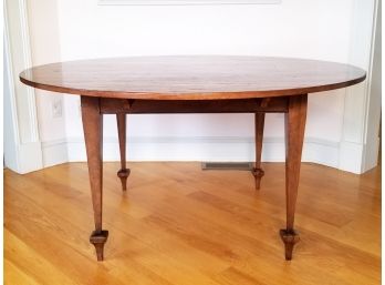 A Hardwood 'Distressed Orleans' Style Dining Table From ABC Carpet & Home (Purchased For $2800)