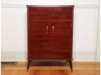 A Mid Century Modern Record Cabinet