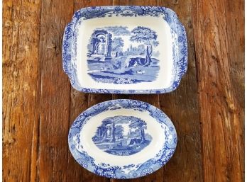 A Set Of 'Italian' Serving Platters By Spode