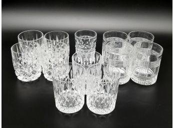 A Selection Of Crystal Rocks Glasses