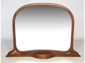 A Vintage Art Nouveau Vanity Mirror