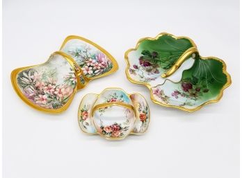 A Collection Of Vintage Fine European Porcelain, Limoges And More