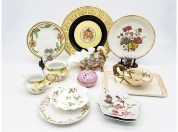 A Collection Of Vintage European Porcelain - Wedgwood And More!