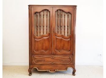 A Vintage Hardwood French Provincial Bureau By Maslow Freen Furniture