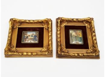 A Pair Of Framed Judaica Prints