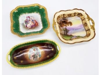 Vintage European Porcelain Platters