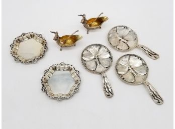 A Vintage And Antique Sterling Silver Assortment