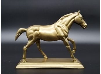 A 19th Century Equestrian Brass Casting