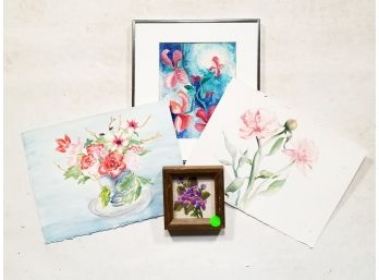 Floral Watercolors And More