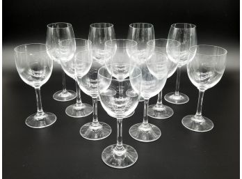 A Selection Of Fine Crystal Wine Goblets