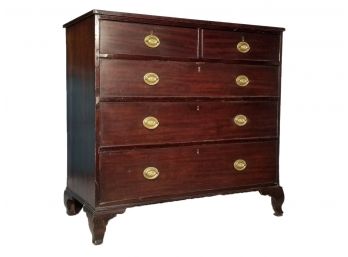 A 19th Century Mahogany Hepplewhite Style Dresser