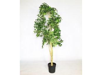 A Faux Ficus Tree