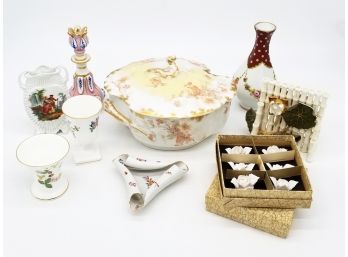 A Collection Of English And French China