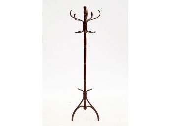 A Vintage Bentwood Coat Rack