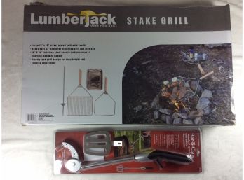 LumberJack Grill & Thermometer Spatula-New