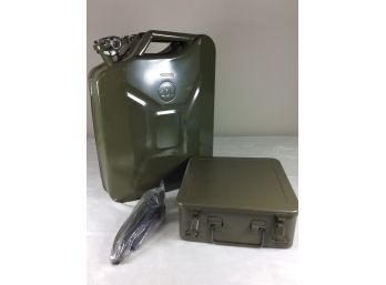 Military Gas Can & Storage Box - New