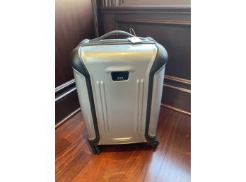 TUMI Silver Hard Case Rolling Luggage Carry-on