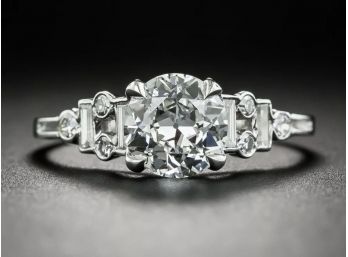 True Sparkler!! Brand New Gorgeous Sterling Silver White Topaz Engagement Ring Size 9
