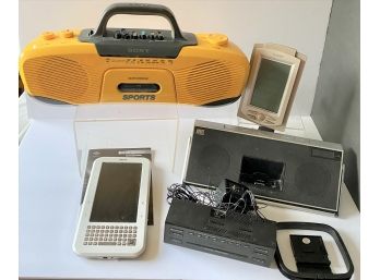 Electronics Lot # 2 - Sony Sports Radio, Dream Machine, Sharper Image Literati, LaCross Weather Station