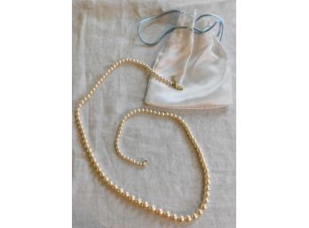 Handsome Pearls Necklace By 'Marvella', 17 14' In Length