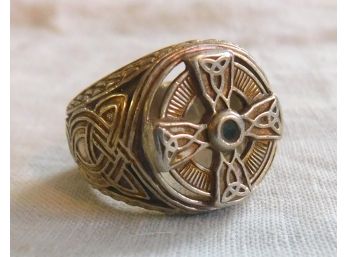 Awesomr CELTIC STERLING RING With