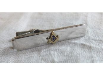 Vintage 'Masoniic' Tie Clip, MASON'S