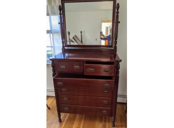 Gorgeous Victorian Mahogany Dresser