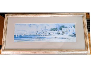 Dodd Watercolor Of Provincetown Harbor