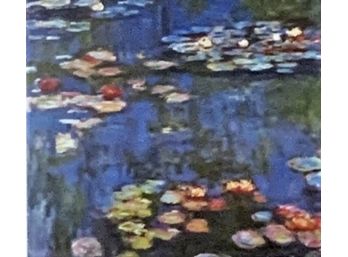 Claude Monet Lithograph, Waterlily's