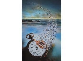 Sandy Wijaya Lithograph Titled Vanishing Time