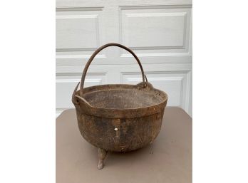 Antique Cast Iron Kettle