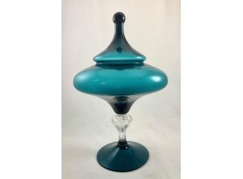 Mid Century Style Glass Vase