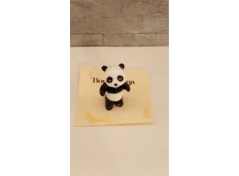 Vintage Miniature Bone China Panda