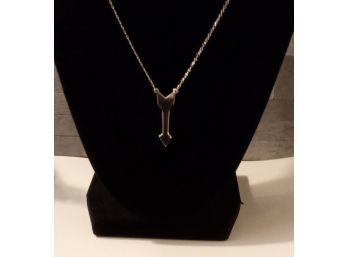 Beautiful Sterling Silver Arrow Necklace