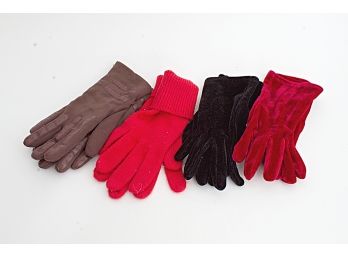 Four Pairs Of Ladies Gloves