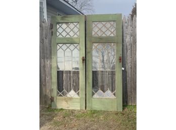 Pair Vintage Doors