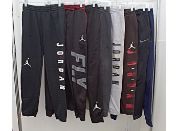 Eight Pairs Of Boys Sweatpants, Jordan's