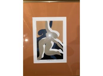 Limited Edition Signed Artwork Dance Forms III Of Dancing Silhouettes