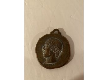 Double Sided Bronze Roman Or Greek Medallion