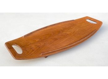 Vintage Dansk Teak Charcuterie Tray By Jens Quistgaard