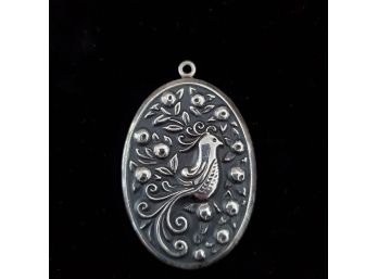 Large International Sterling Silver Pendant