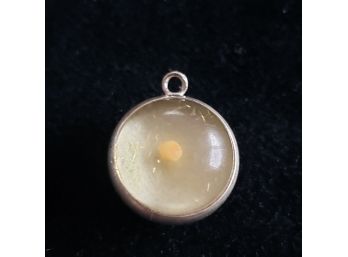 Vintage Silver Mustard Seed Charm