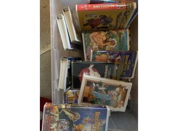 Vhs Tapes - Childrens (no Disney) Over 100