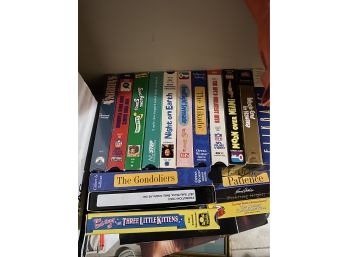 VHS Cassettes Over 100 - Mixed Genres