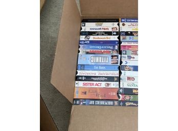 VHS Tapes - All Genres Over 100