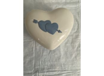 Wedgwood Queensware Embossed Heart - Mothers Day Is Coming!