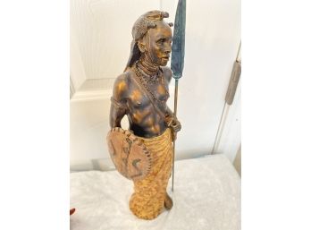 African Figurine - Very Detailed - Good Quality