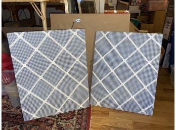 Cloth Photo Memo Boards - Set Of Two - Essential Home Good