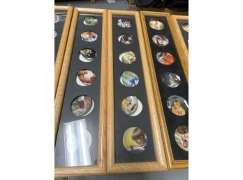 Miniature Plate Display Pieces With Plates